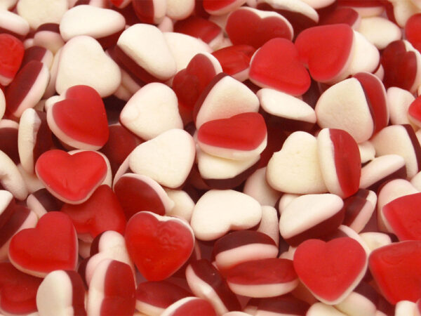 Strawberry Hearts 200g